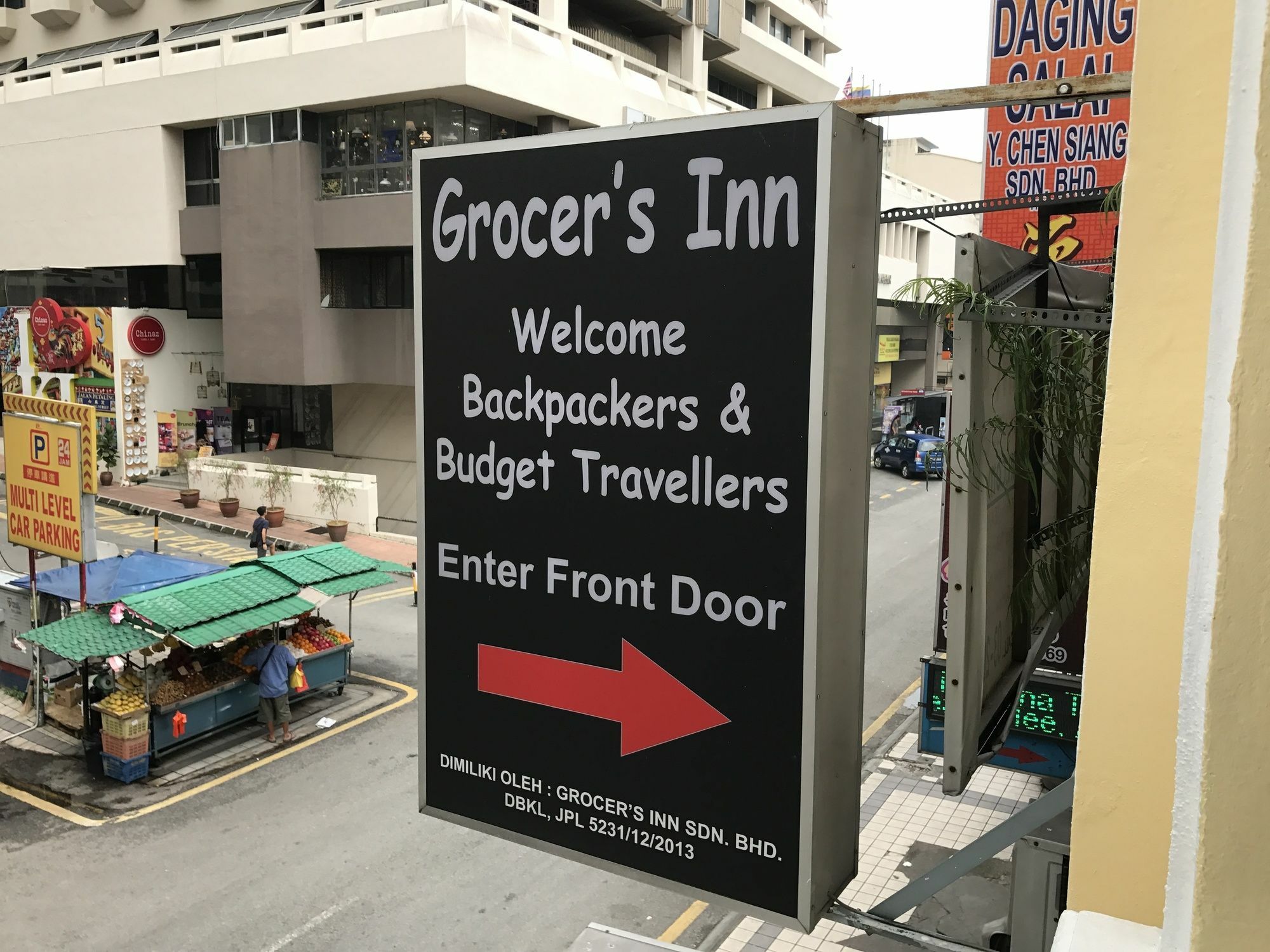 Grocer'S Inn Backpackers Guesthouse Kuala Lumpur Zewnętrze zdjęcie
